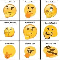 chaotic evil good lawful neutral sheet thinking всрато долбоебизм зодумолся смайлики // 600x604 // 106KB